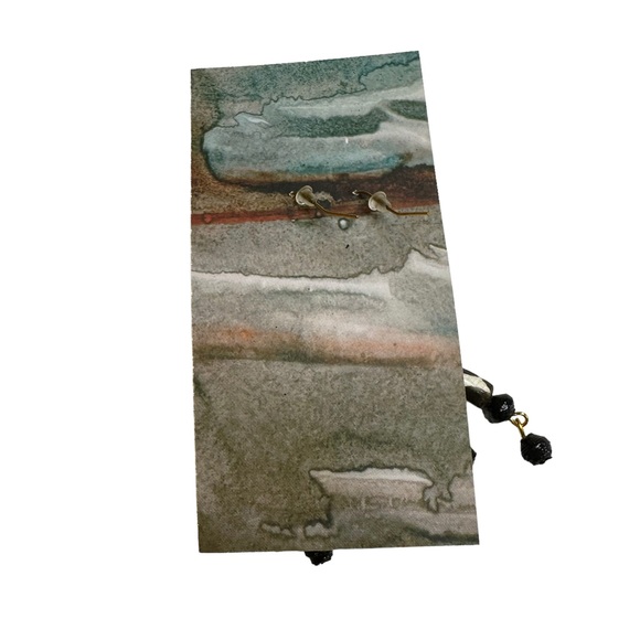 Ajuna Earrings Womens Handmade Handmade Dangle Tiered Uganda - Picture 6 of 6